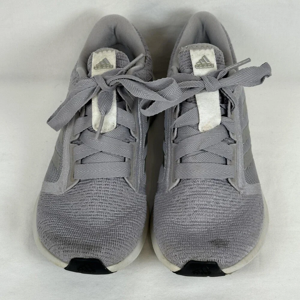Adidas Edge Lux Shoes Womens Size 7 Gray Silver Running Athletic Sneakers FW9260
